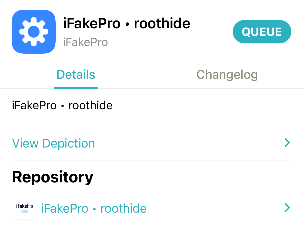 Cài đặt iFakePro roothide