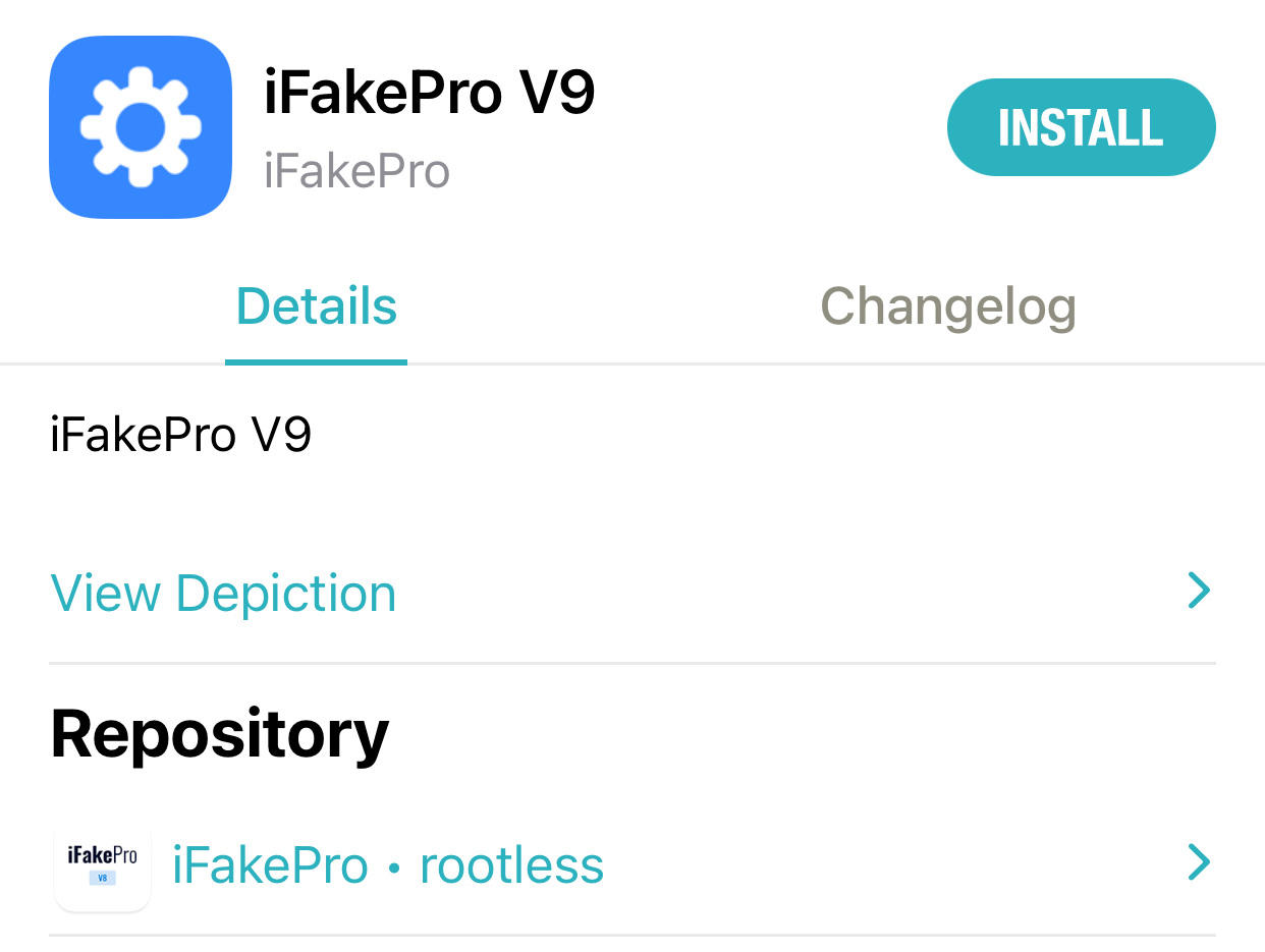 Cài đặt iFakePro rootless