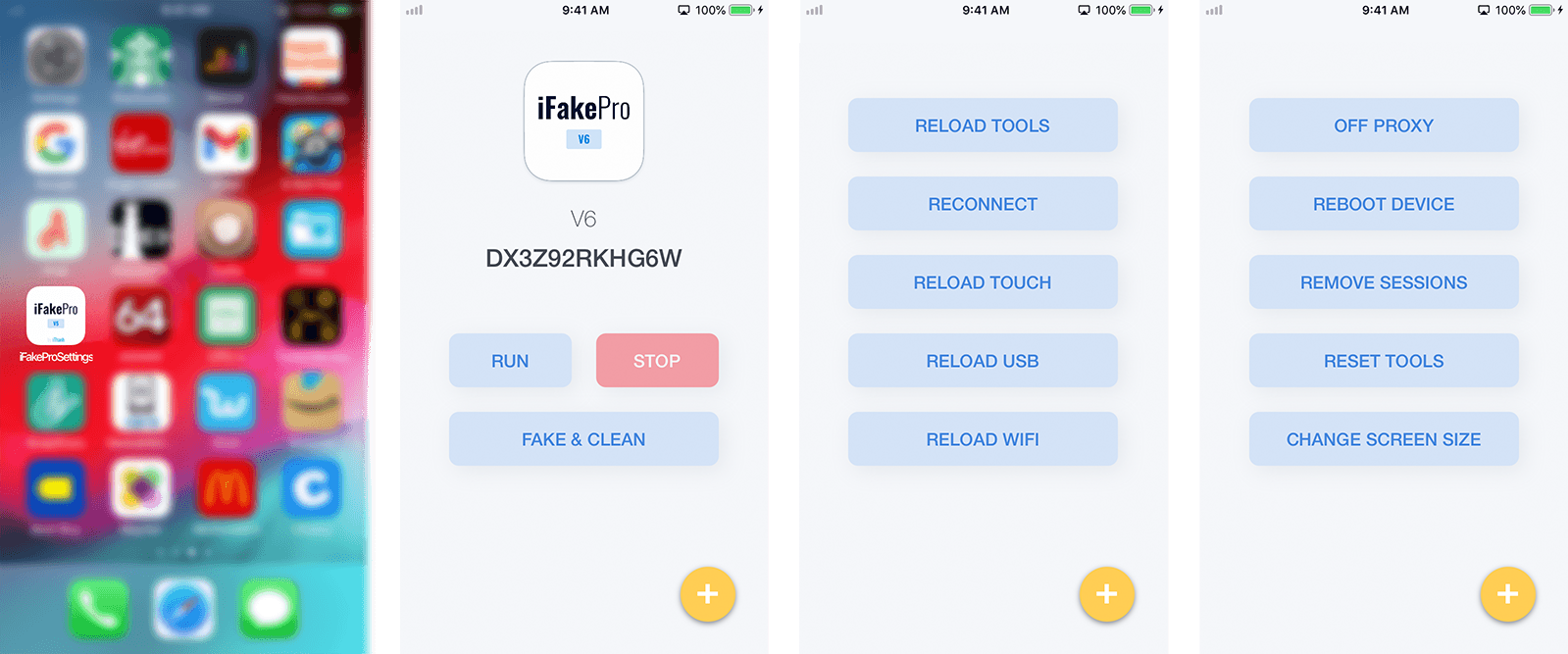 iFakePro Settings